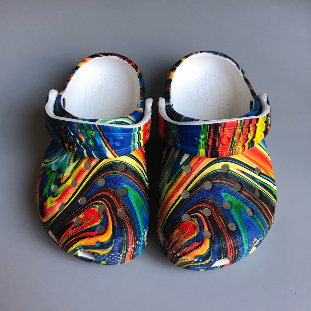 CROCS Kids' Classic Out of this World II Clog Size: C6